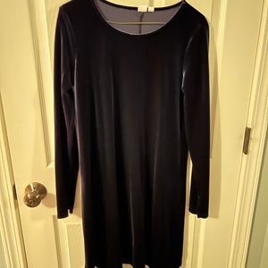 GAP velvet dress tunic size small blue excellent used condition
